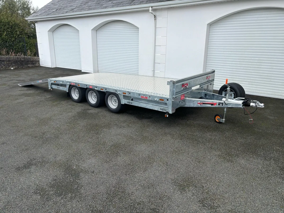 MCN Trailers 14ft Low loader beavertail trailer - Image 2