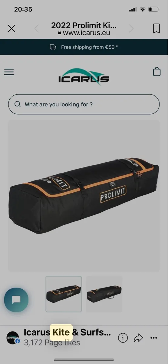 Kite surfing  board and kites - Image 3