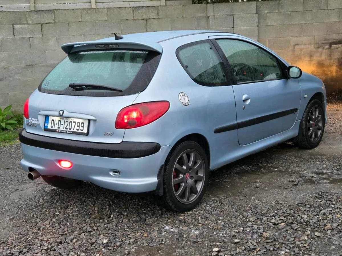 Peugoet 206 GTI 2 litre petrol 140hp nctd €3950 - Image 2