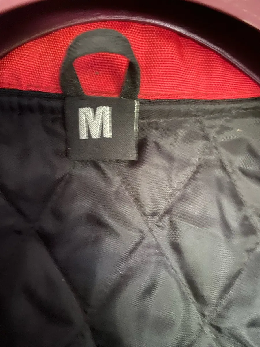 Scotchlite 3M leather biker jacket - Image 4