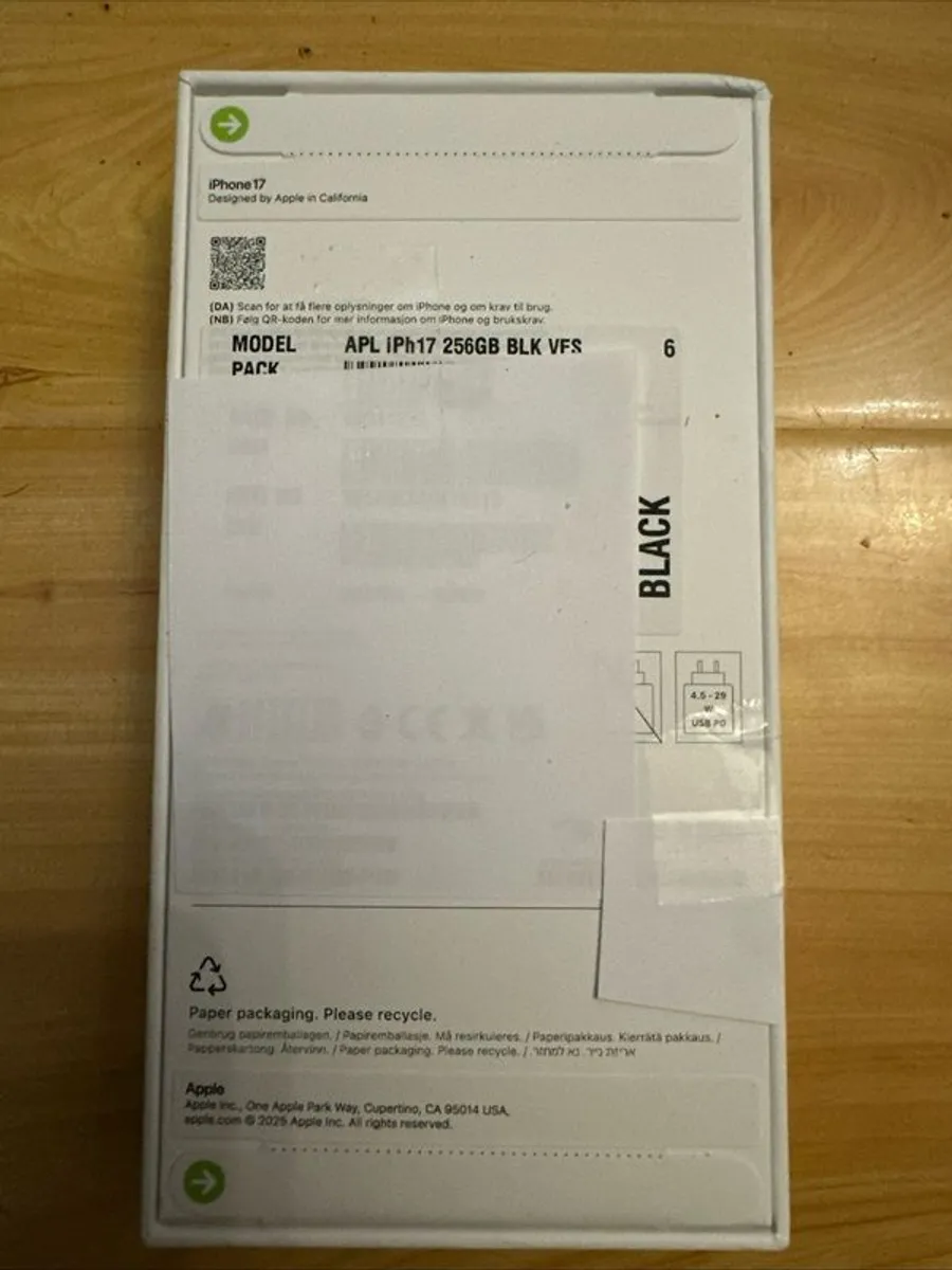 iphone 17 256 gb Unlocked New sealed - Image 2