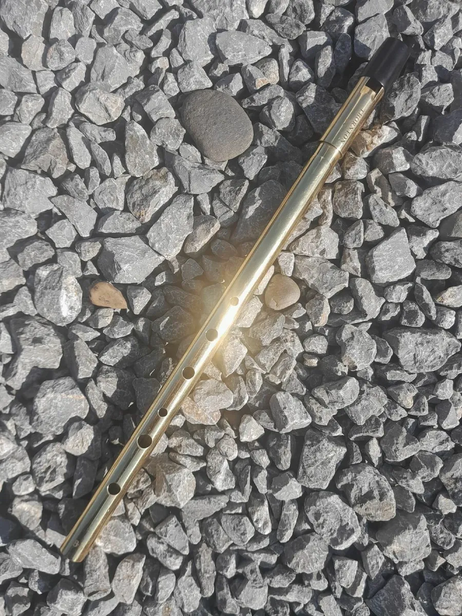 B flat Thornton Whistle, brass , New - Image 1