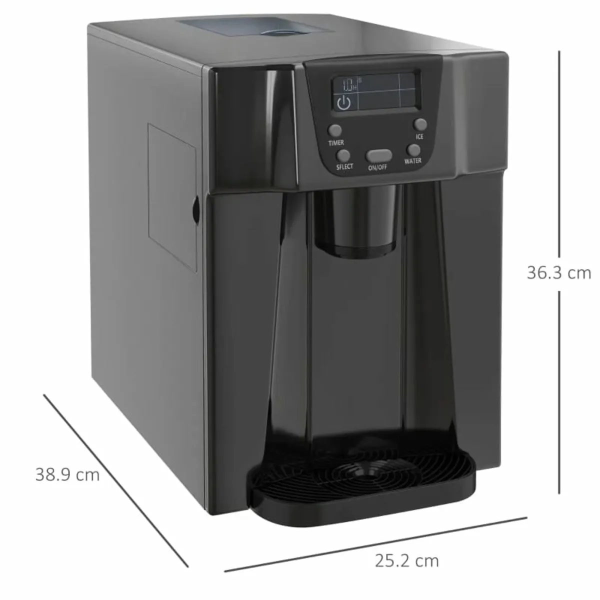 Ice Maker Machine and Water Dispenser, Counter Top - Image 4