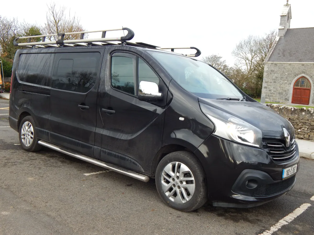 2018 Renault Trafic Sport Crew Cab CVRT 09/26 - Image 1