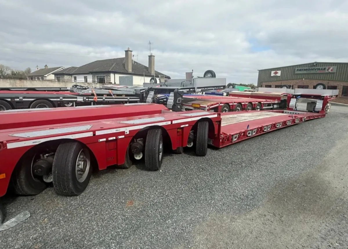 FAYMONVILLE 3 AXLE LOW BED LOW LOADER - Image 4