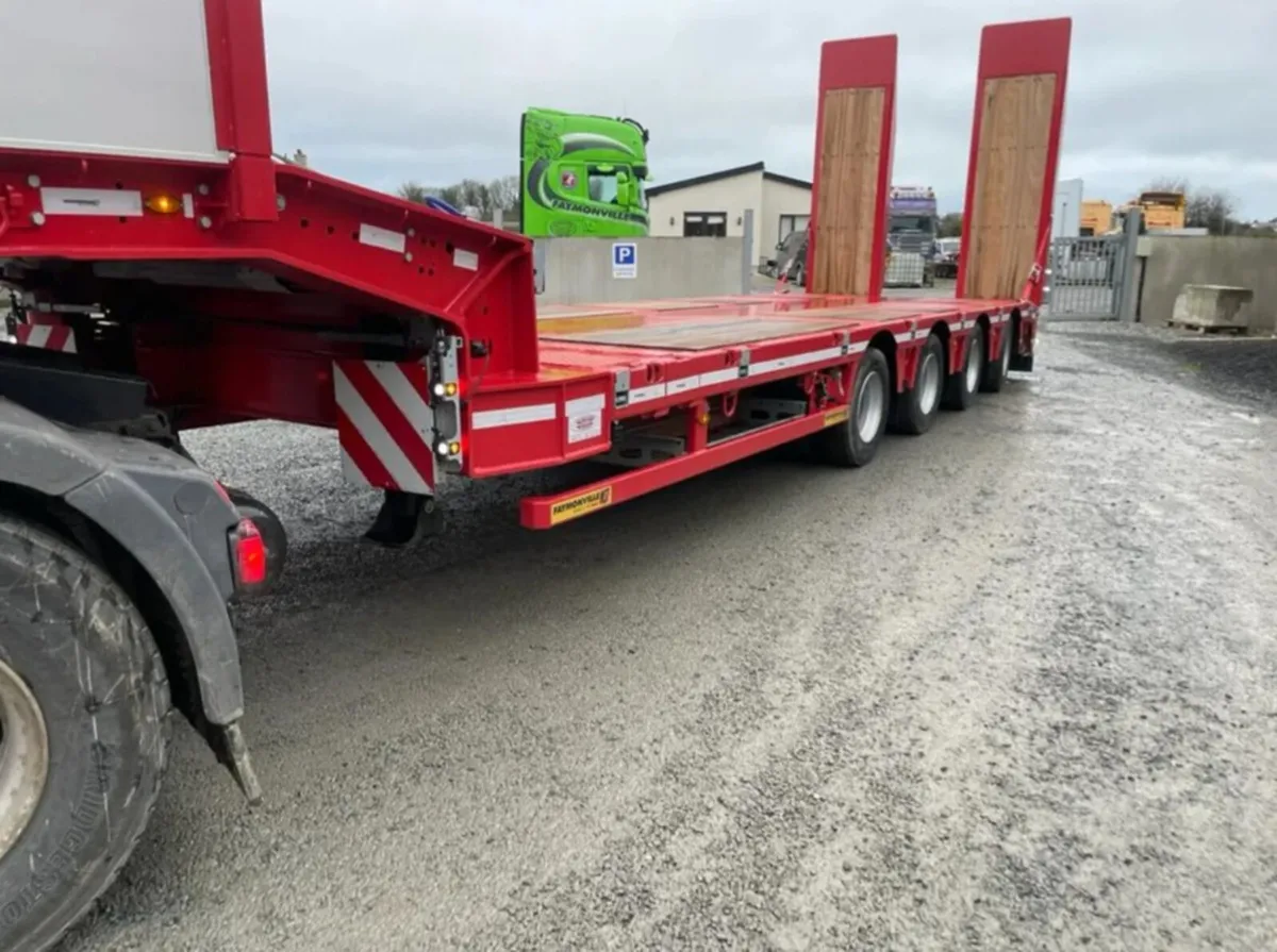 2025 FAYMONVILLE 4 AXEL 9FT WIDE LOW LOADER - Image 1