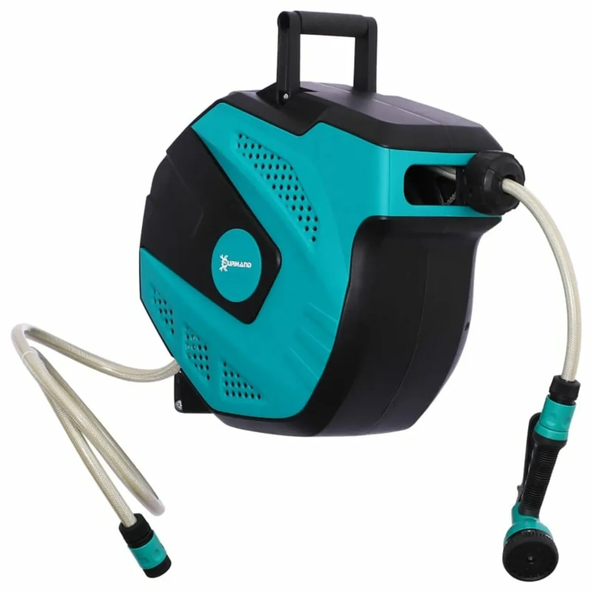 15m Garden Hose Reel Wall Mounted Auto Rewind with - Image 1