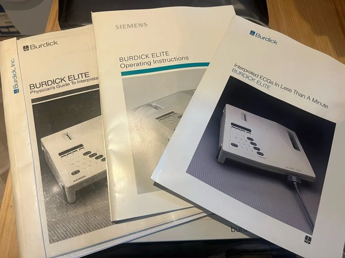 Siemens Burdick Elite ECG Machine - Image 2