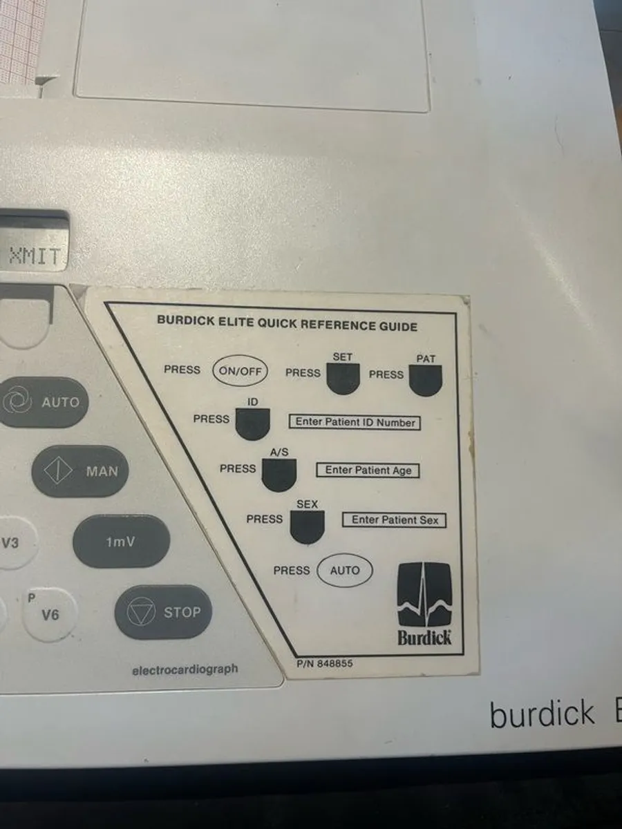 Siemens Burdick Elite ECG Machine - Image 4