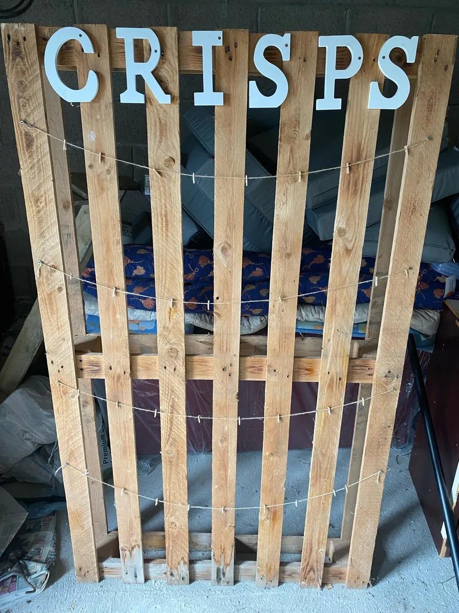 50 euro Tayto wall and Decorative bike for wedding - Image 2