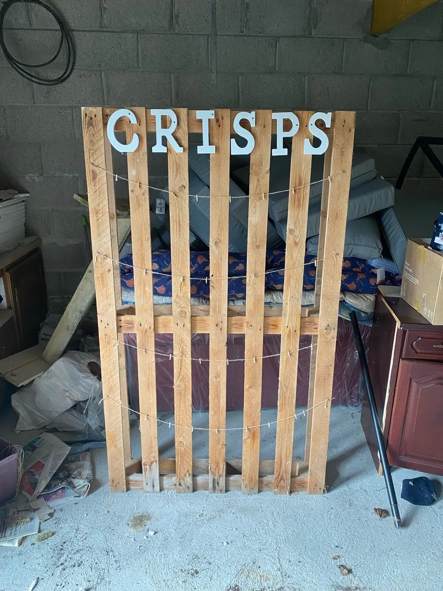 50 euro Tayto wall and Decorative bike for wedding - Image 3
