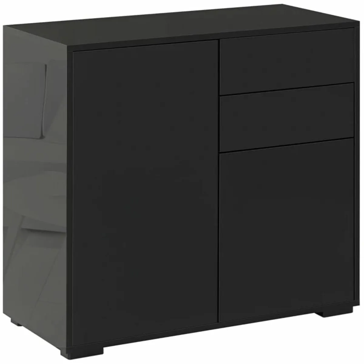 Storage cabinet with 2 drawers, 2 doors, with anti - Image 3