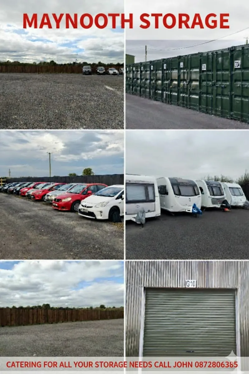 Yard space to let at Maynooth Storage - Image 1