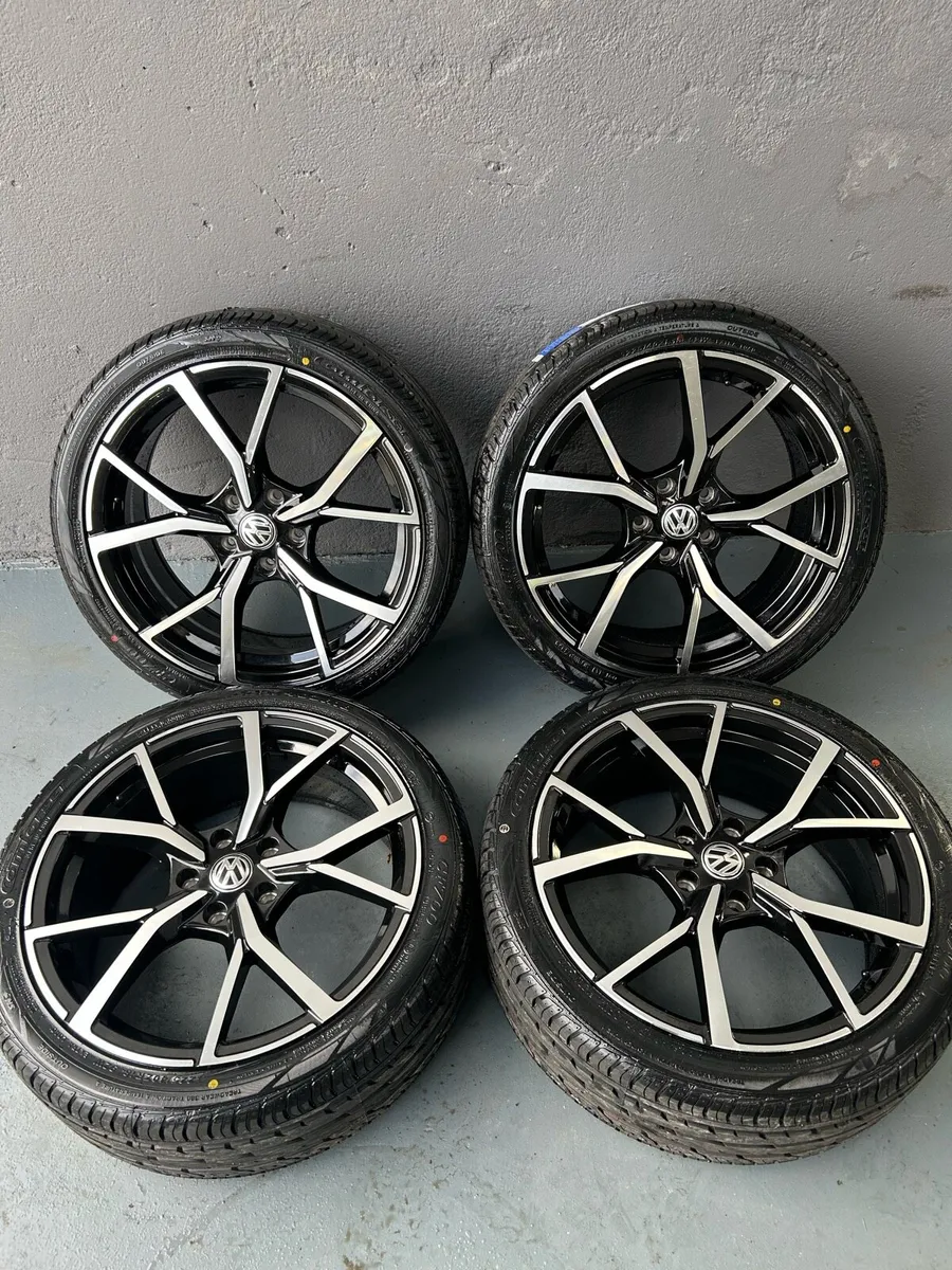 18” VOLKSWAGEN GOLF ESTORIL ALLOY WHEELS & TYRES - Image 3
