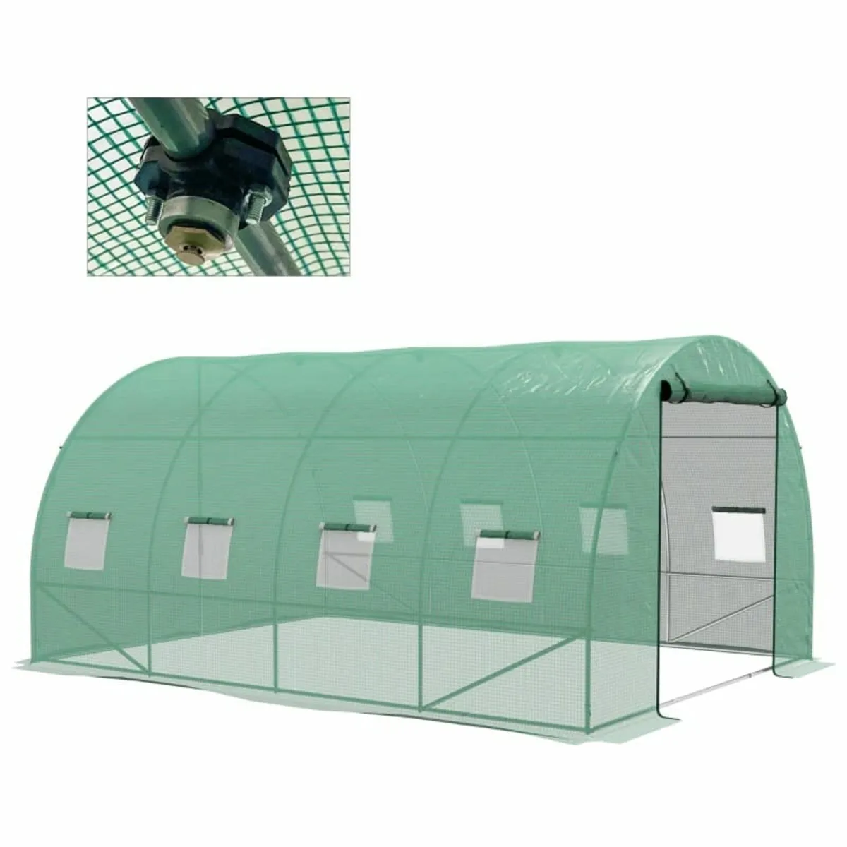 Sprinkler System Polytunnel Greenhouse, 4 x 3(m), - Image 3