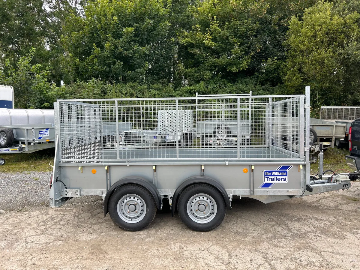 New Ifor Williams 10x5 GD105 with Mesh Sides - Image 1