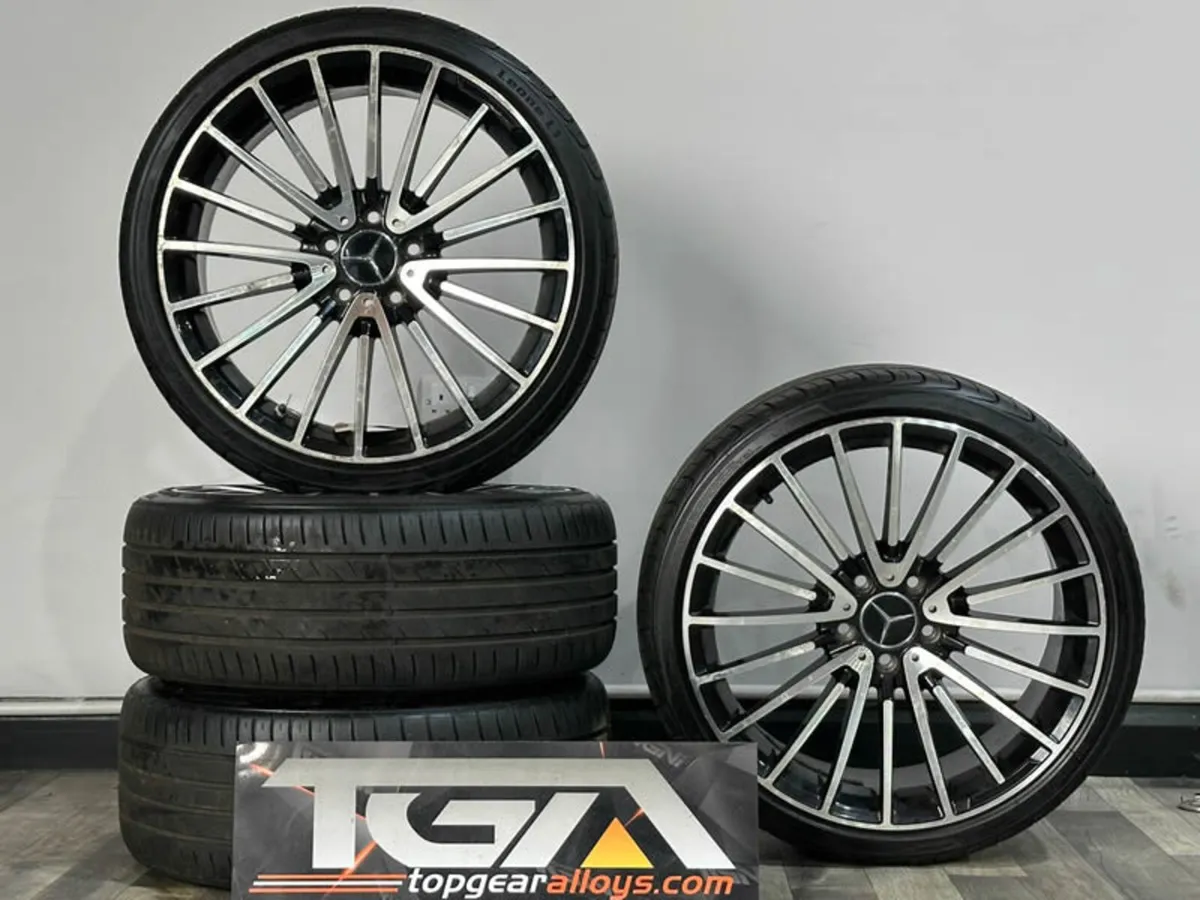 19" Alloy Wheels & Tyres For Mercedes A-Class  CLA - Image 1