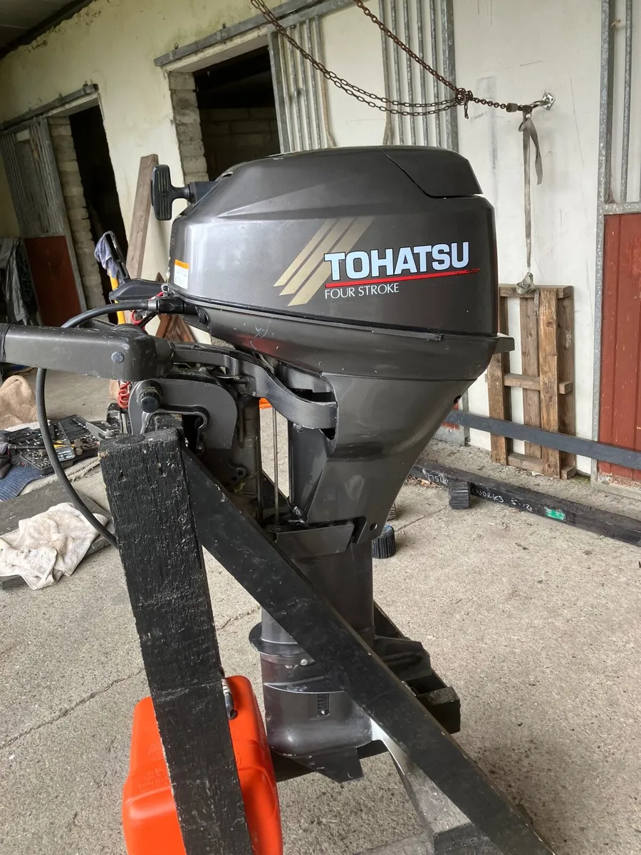 TOHATSU 9.9HP OUTBOARD L/SHAFT 4 STROKE - Image 1