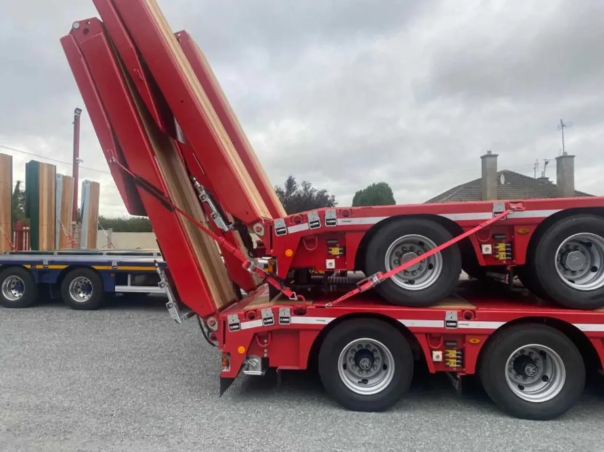 FAYMONVILLE 4 AXLE 9FT WIDE TRAILERS IN STOCK - Image 2