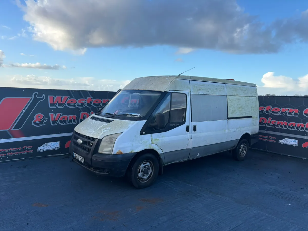 2009 ford transit 2.4 rwd for dismantling - Image 2