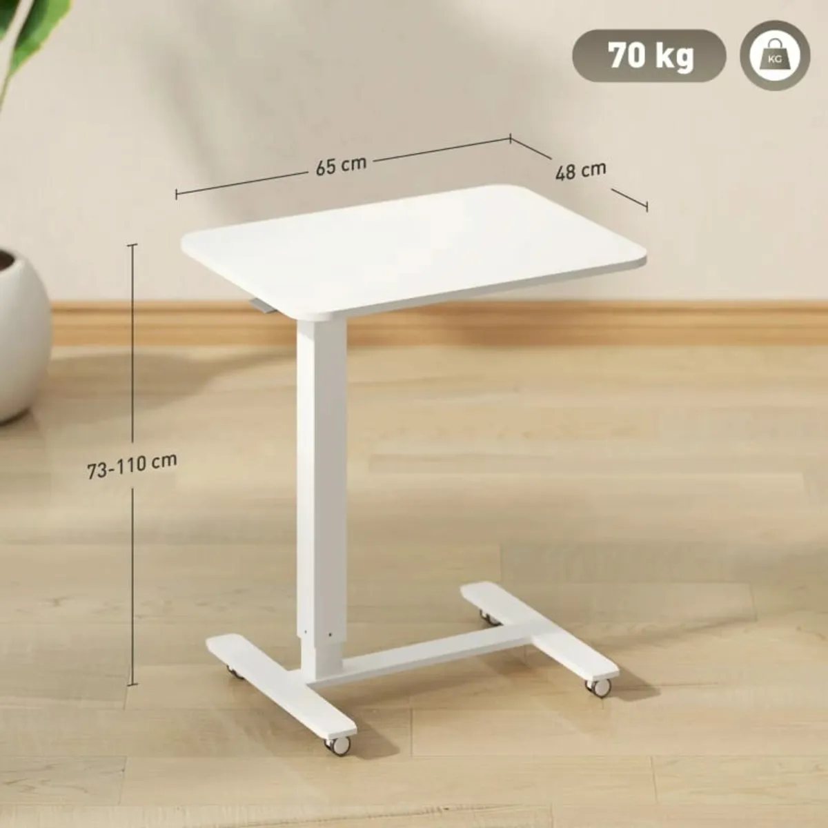 Height Adjustable Standing Desk, Pneumatic Sit Sta - Image 3