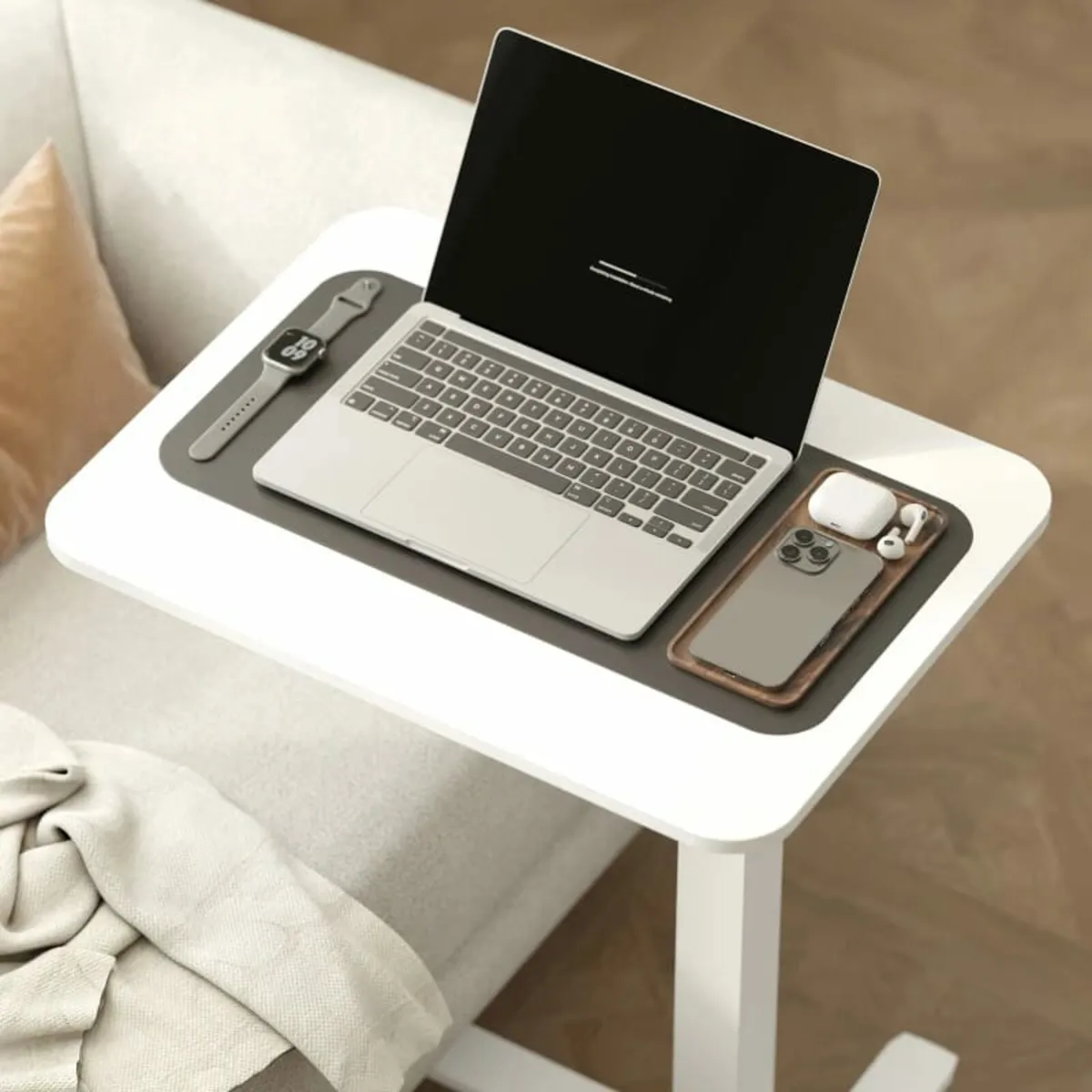 Height Adjustable Standing Desk, Pneumatic Sit Sta - Image 4