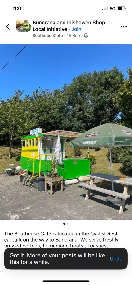 Coffee Van/boat - Image 1