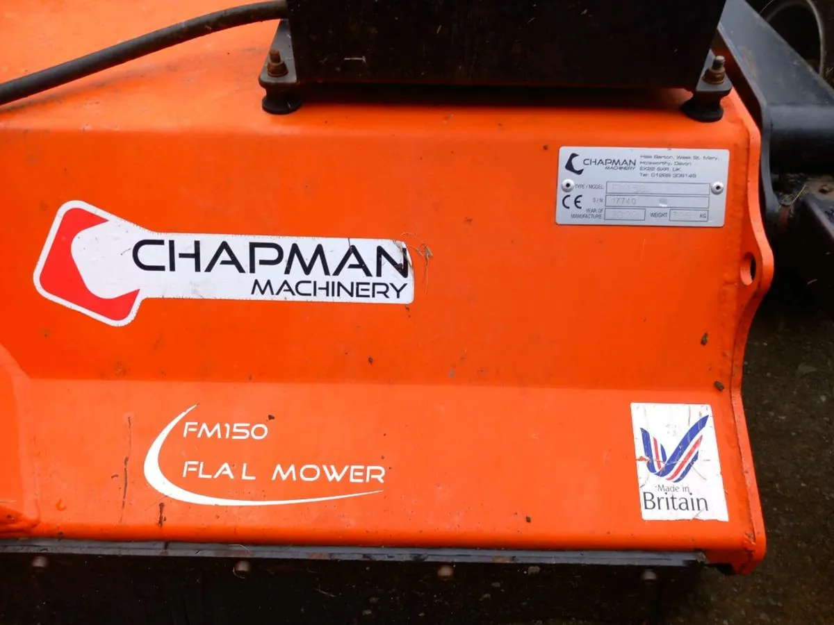 Chapman Fm150 Flal mower - Image 4