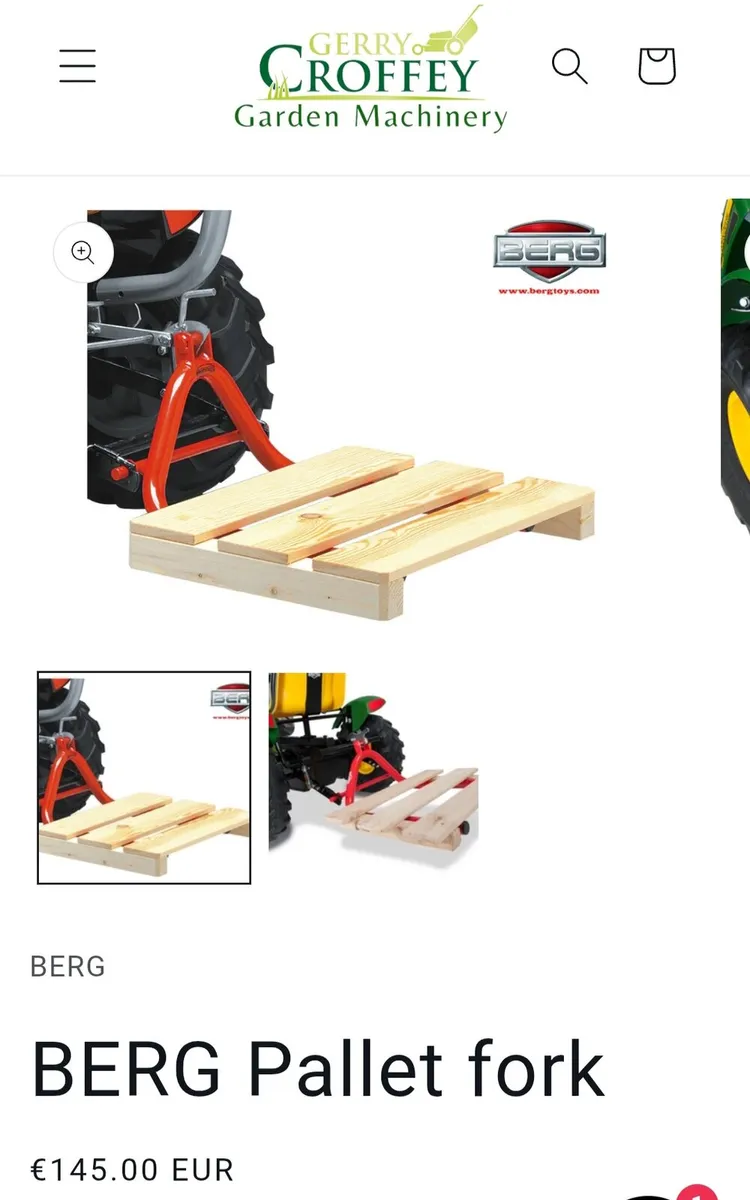 Berg Lifting Unit & Accessory Sets - Image 3