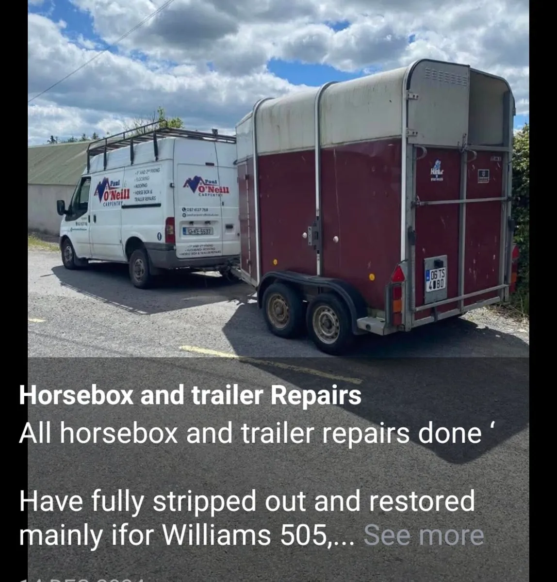Horsebox and trailer repairs - Image 3