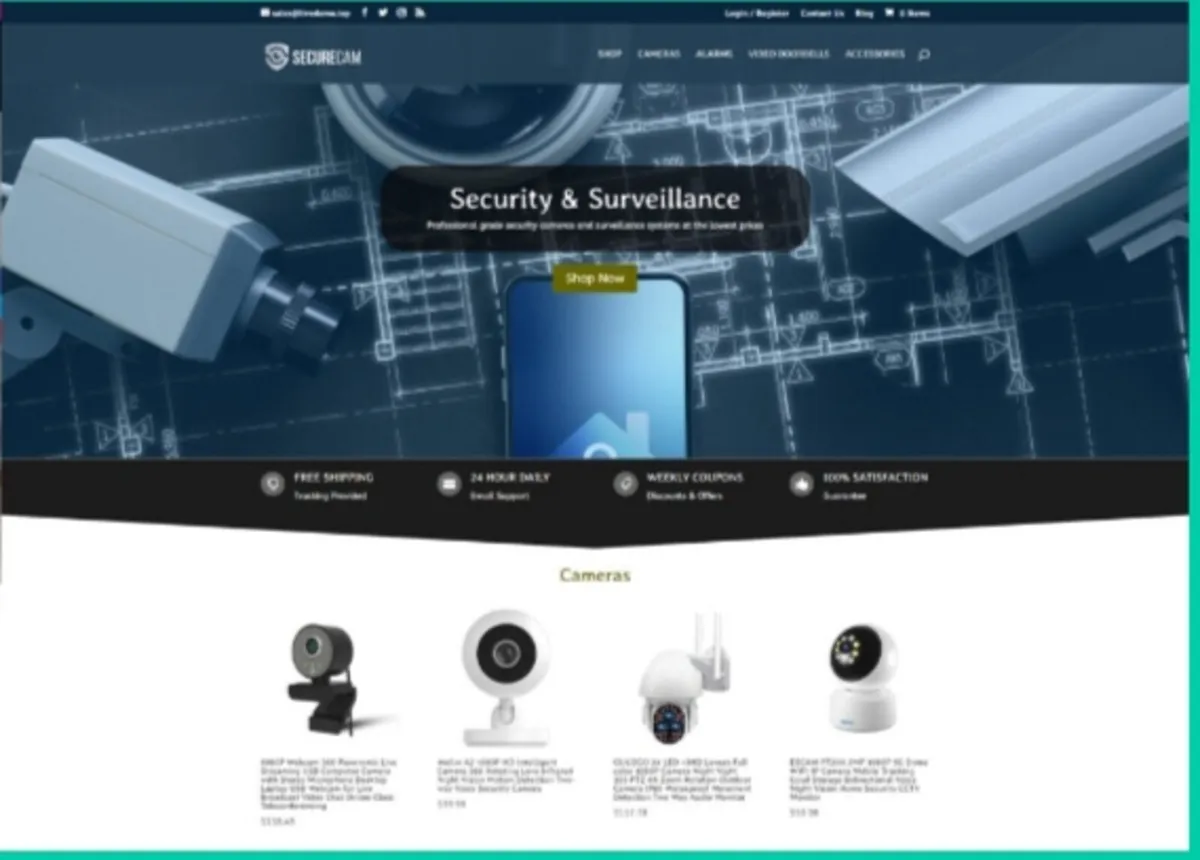 E-commerce Home Surveillance Starter Store