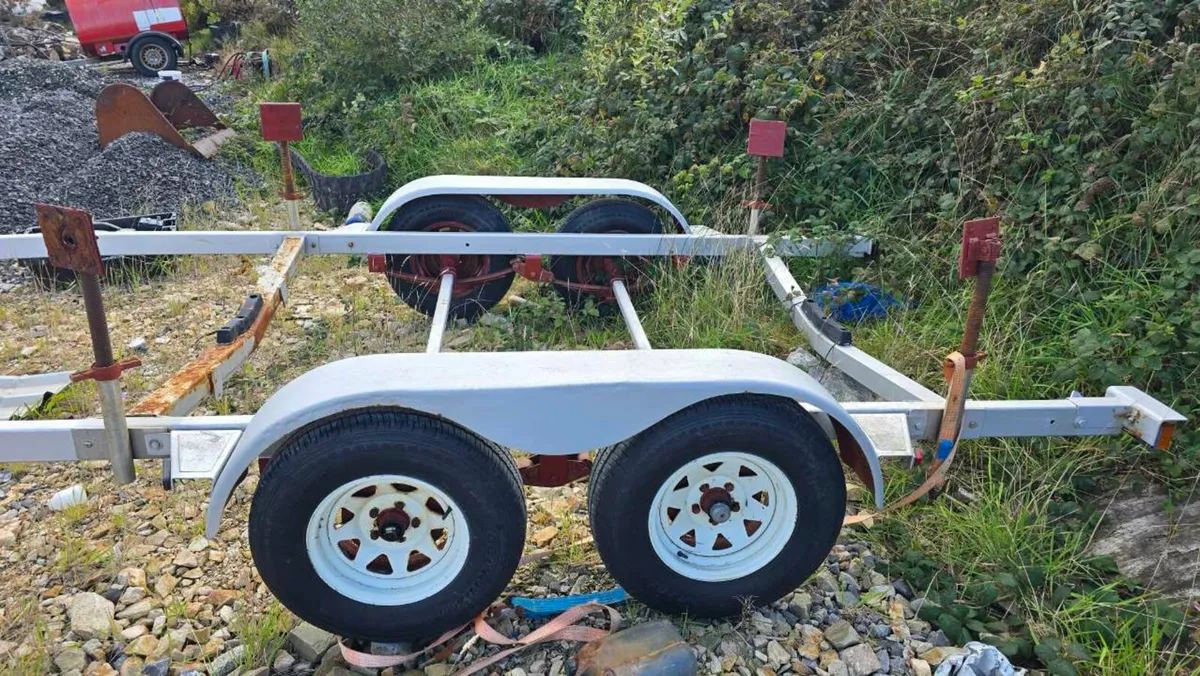 Double axel boat trailer - Image 4