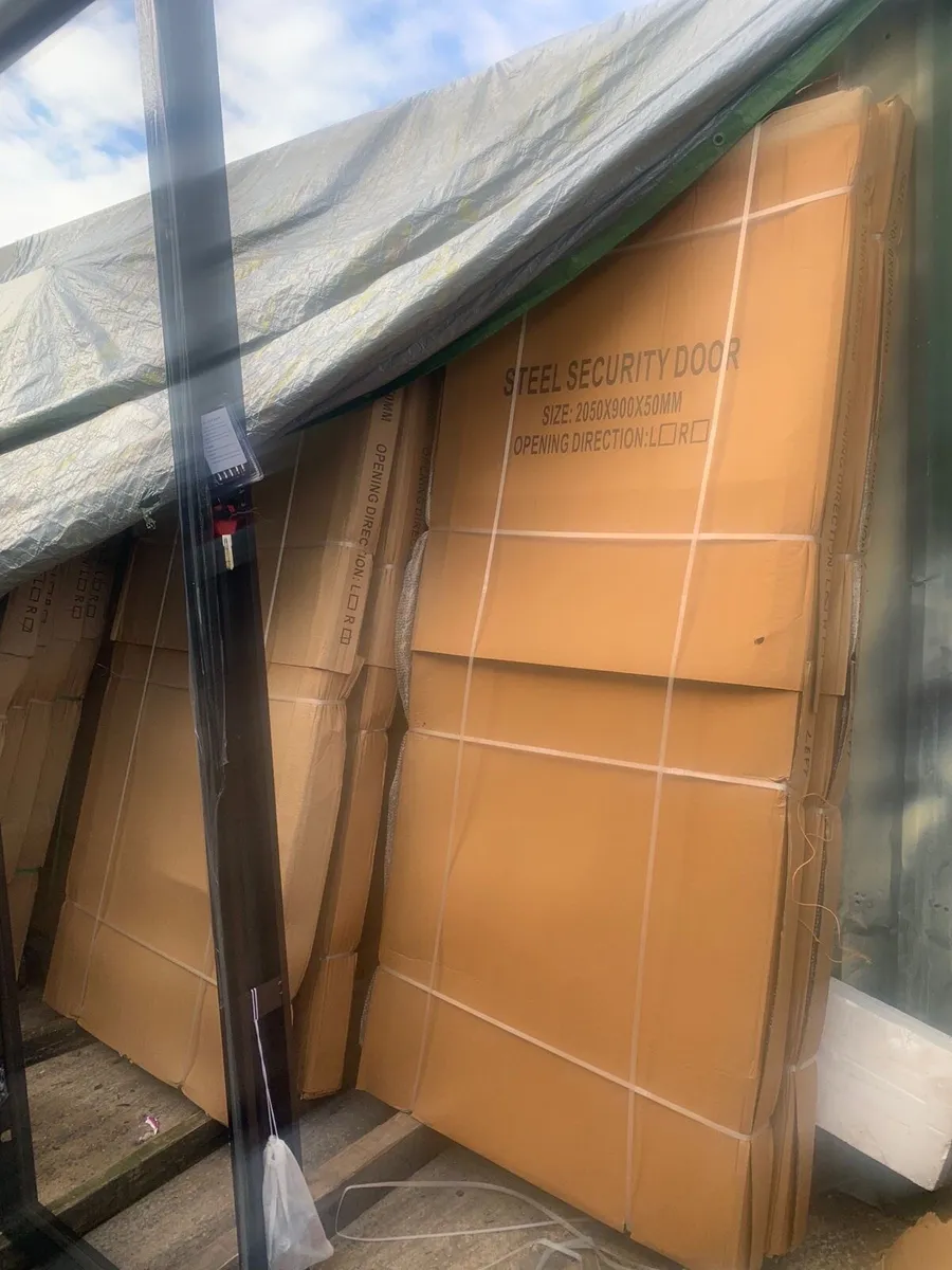 garage doors and personal doors for sale - Image 3