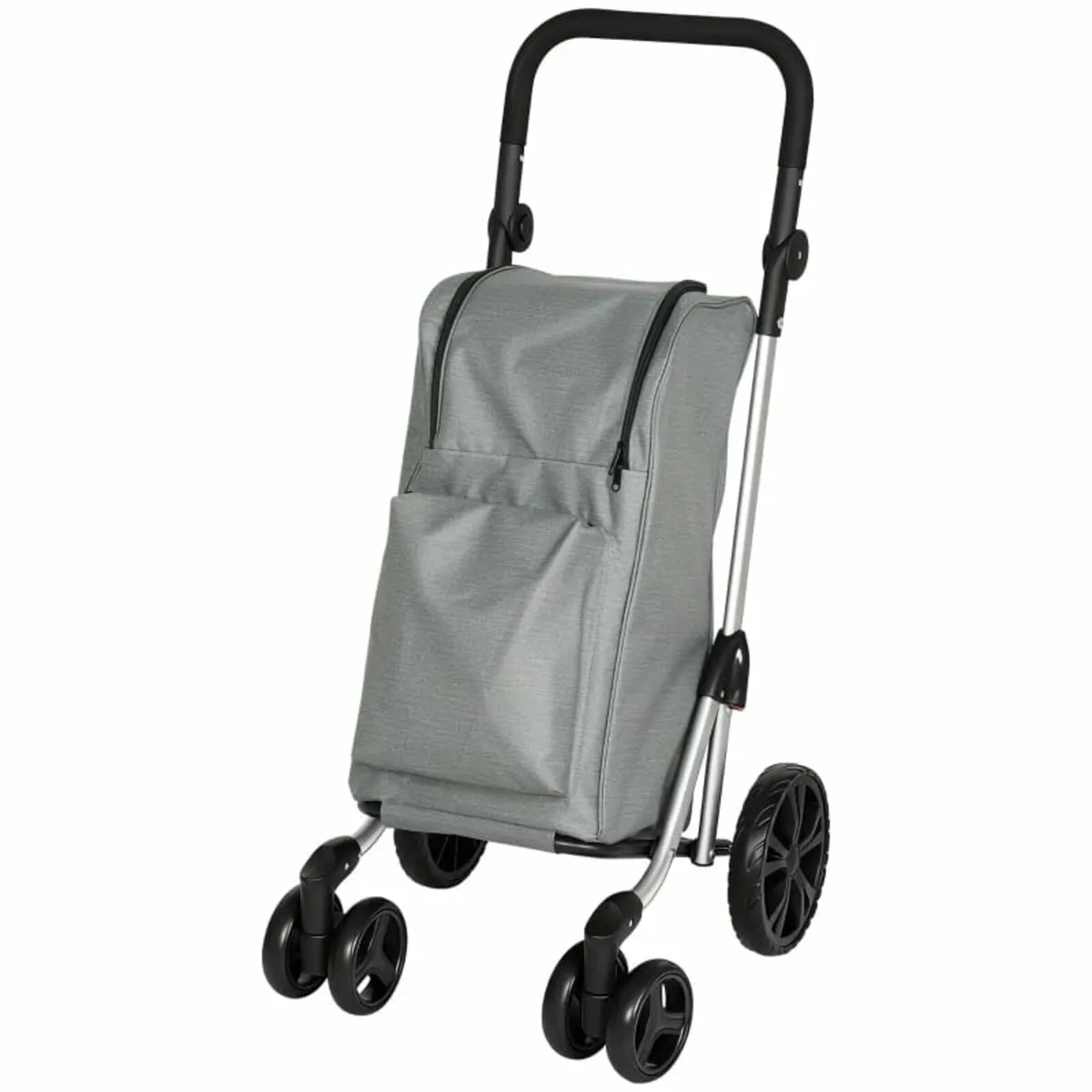 Shopping trolley, 46 L bag, foldable shopping cart - Image 2