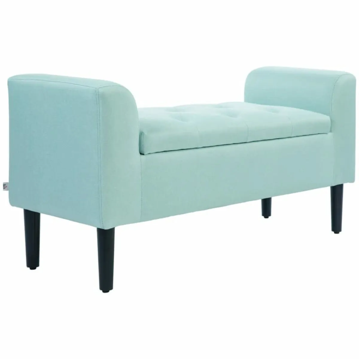 Storage Bench with Hidden Compartment, Upholstered - Image 1