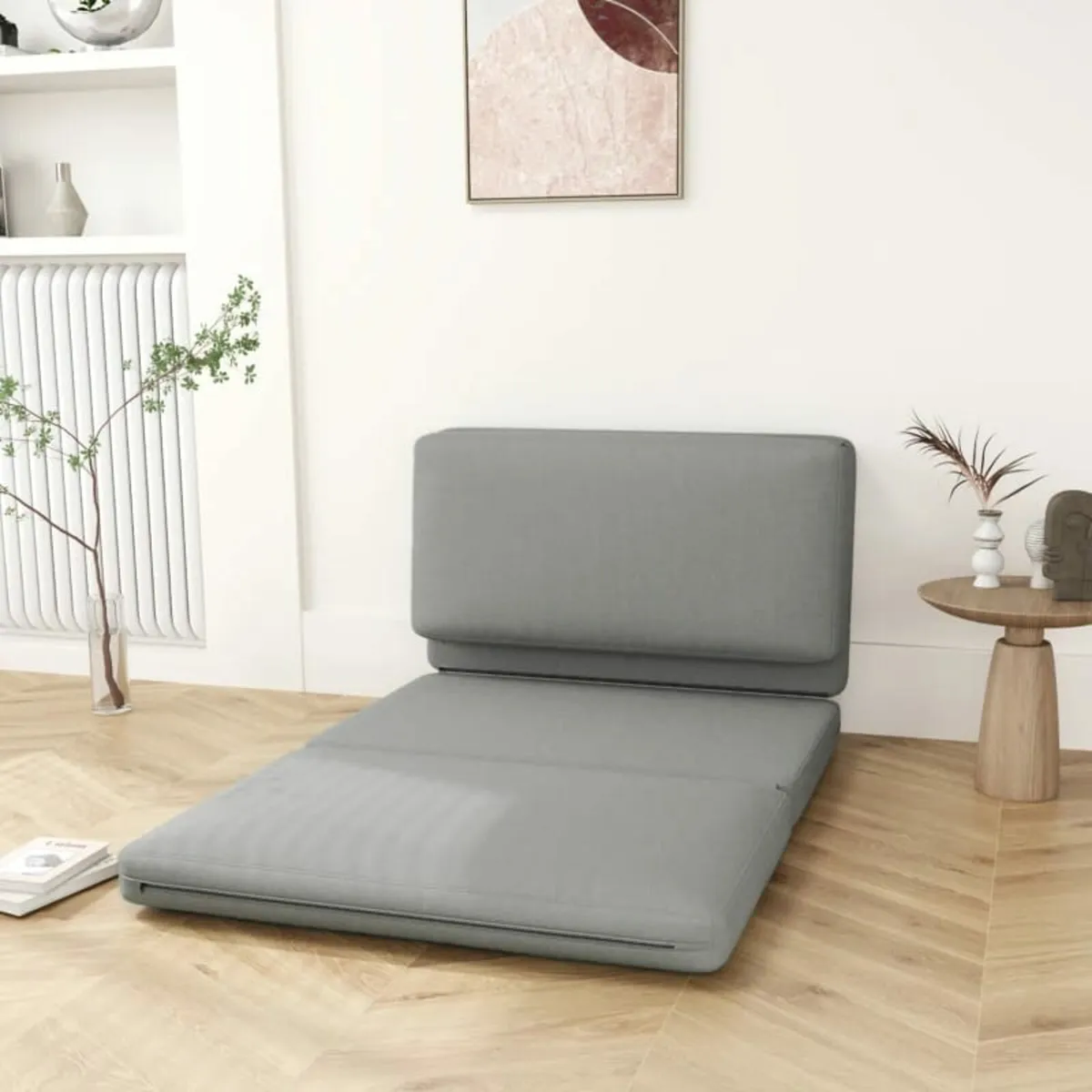 2-in-1 foldable lounge chair, guest mattress, spl - Image 1