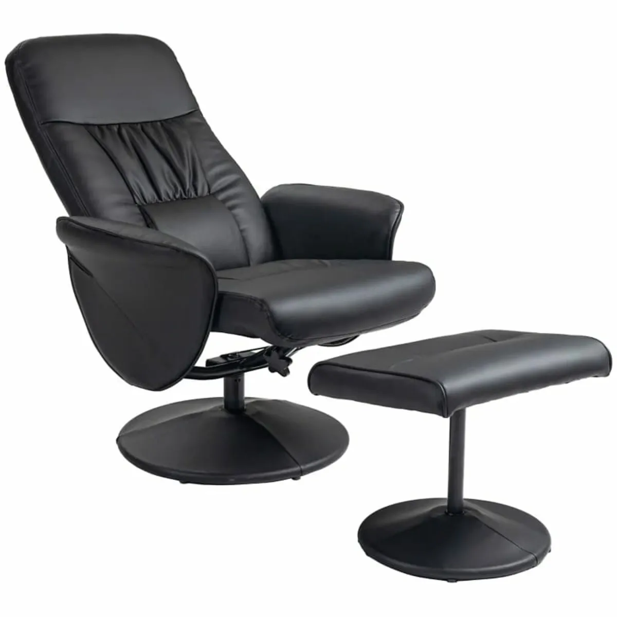 2-piece chair set Chair with ottoman Recliner with - Image 4