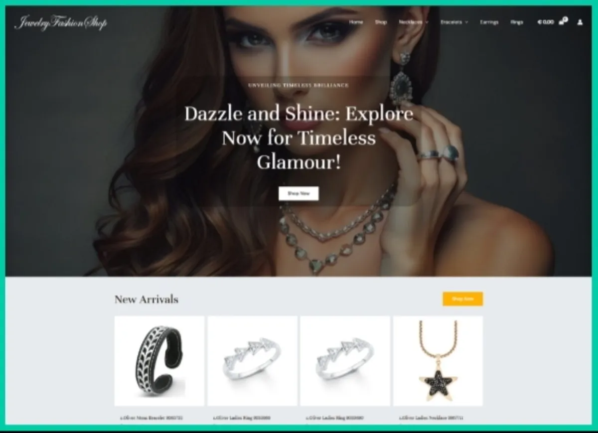 E-commerce Jewelry Store
