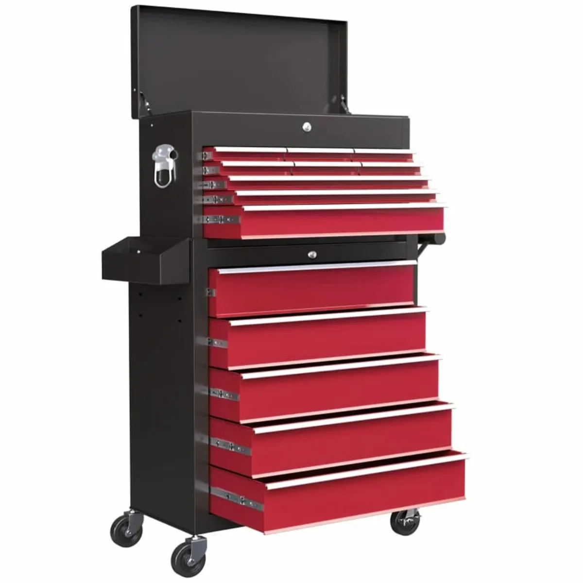 19 Drawer, Two-Part Tool Storage Chest on Wheels - - Image 3