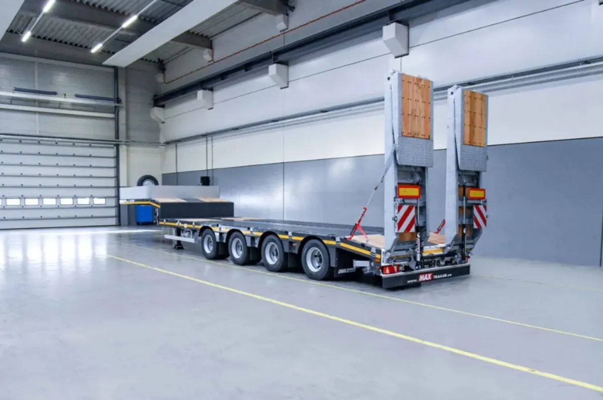 NEW MAX 4 AXLE LOW LOADER (Red) - Image 1