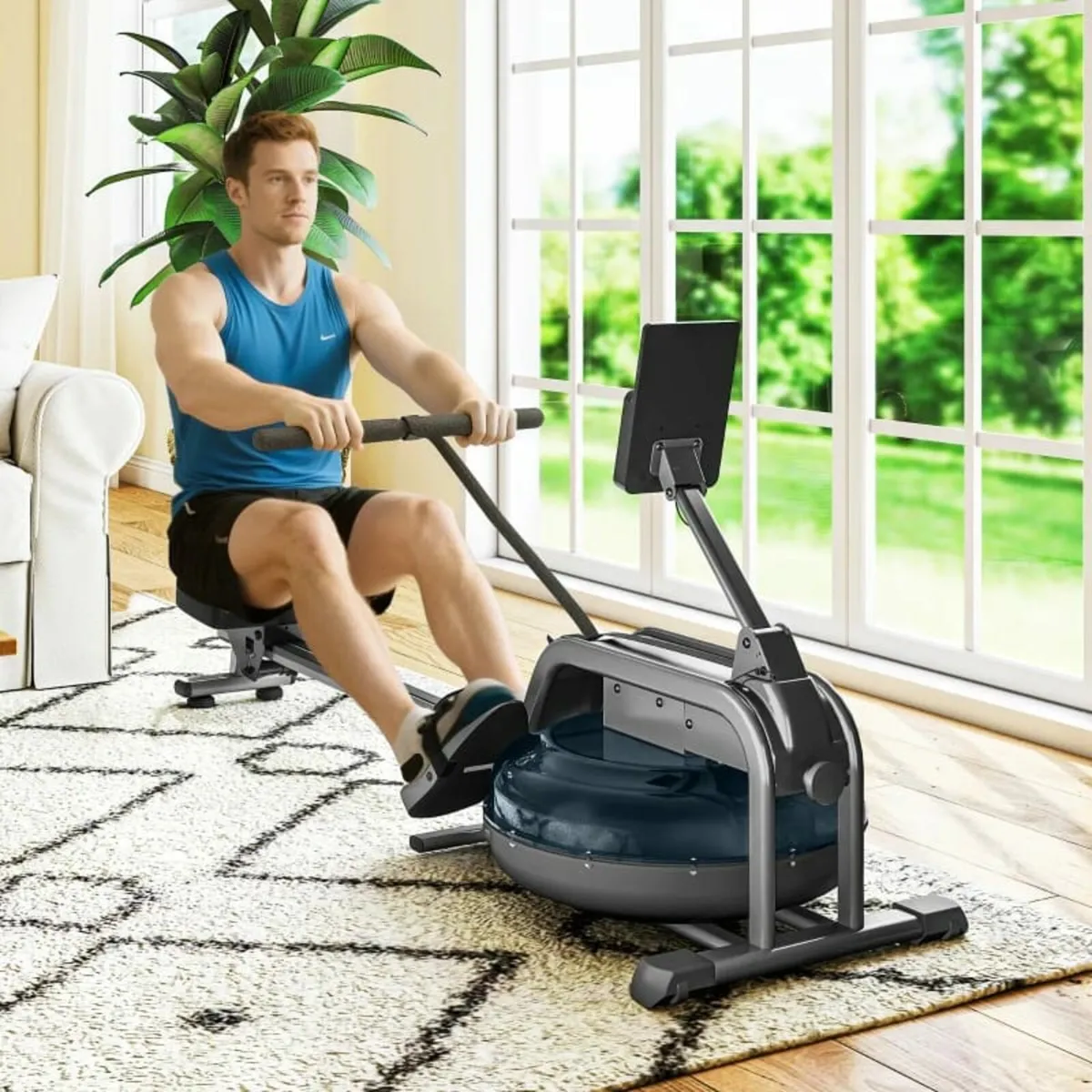 Water Rowing Machine, Rowing Machines for Home Gym - Image 3