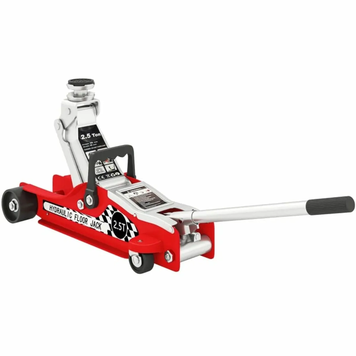 Hydraulic Low Profile Floor Jack, 2.5 Tonne Heavy - Image 1