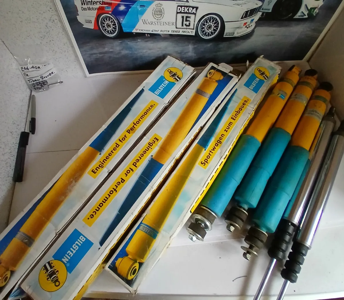 ESCORT RALLY CAR PARTS. - Image 1