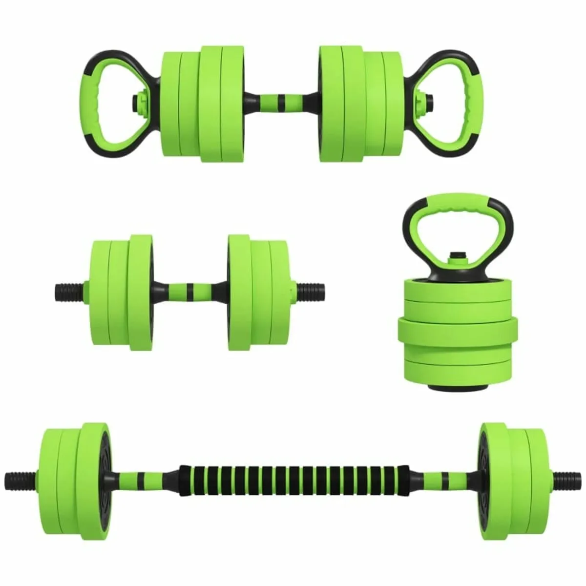 40kg Four-In-One Adjustable Weight Dumbbells Set, - Image 1