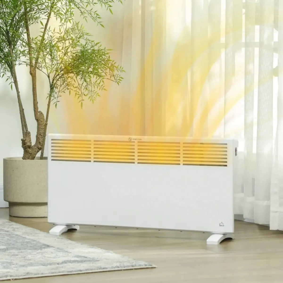 2000W Convector Heater - White - Image 2