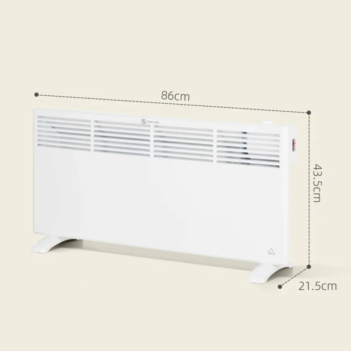 2000W Convector Heater - White - Image 3