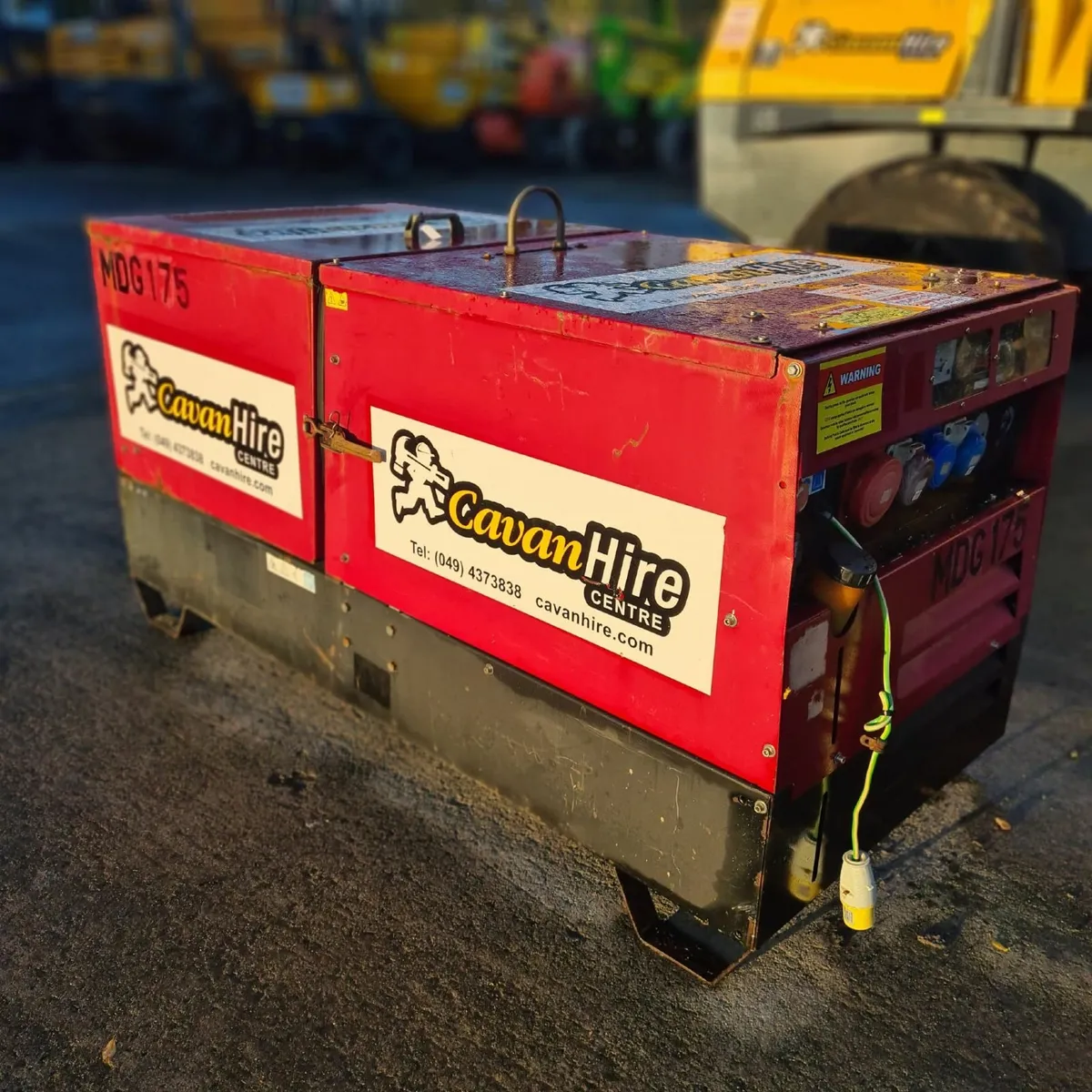 17.5 kva Diesel Generator 3ph MacGen Yanmar engine - Image 1