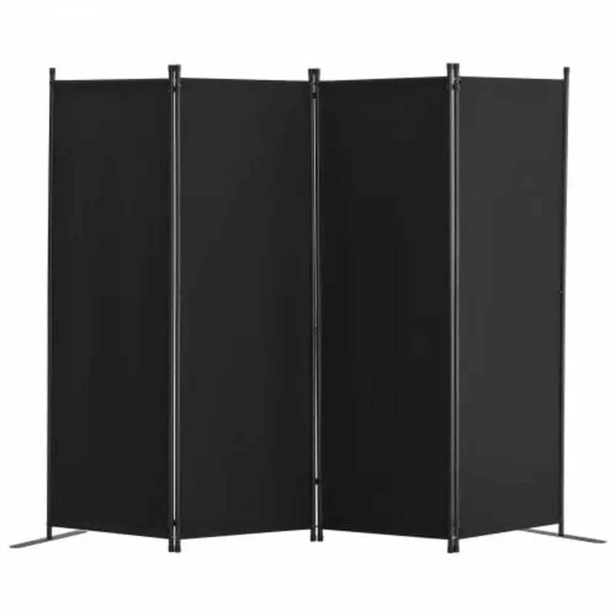 4 Panel Room Dividers and Folding Privacy Screens, - Image 1