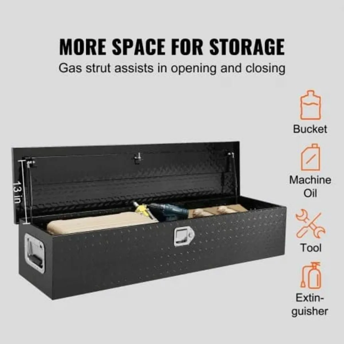 121.9x38.1x38.1 cm Heavy Duty Aluminum Bar Tread T - Image 4