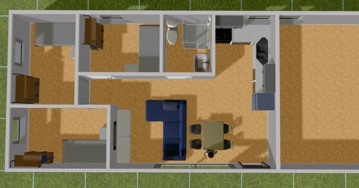 Cozy Homes Modular 3 bedroom Solution - Image 1